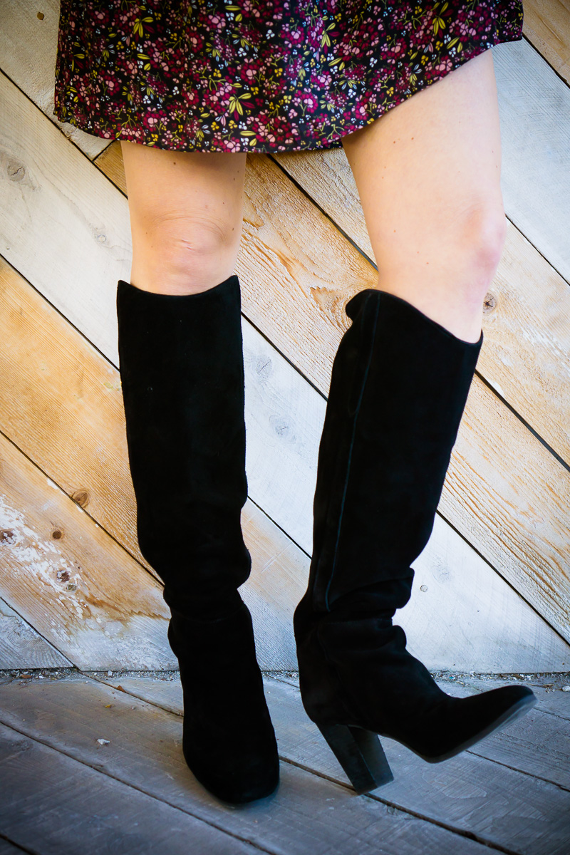 Black Knee High Boots for Fall