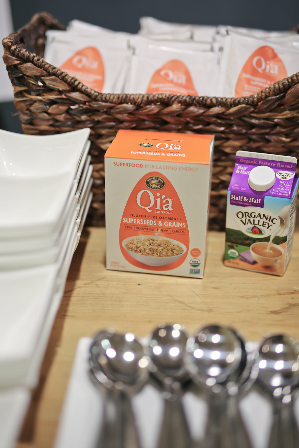 organic food products at ShiftCon