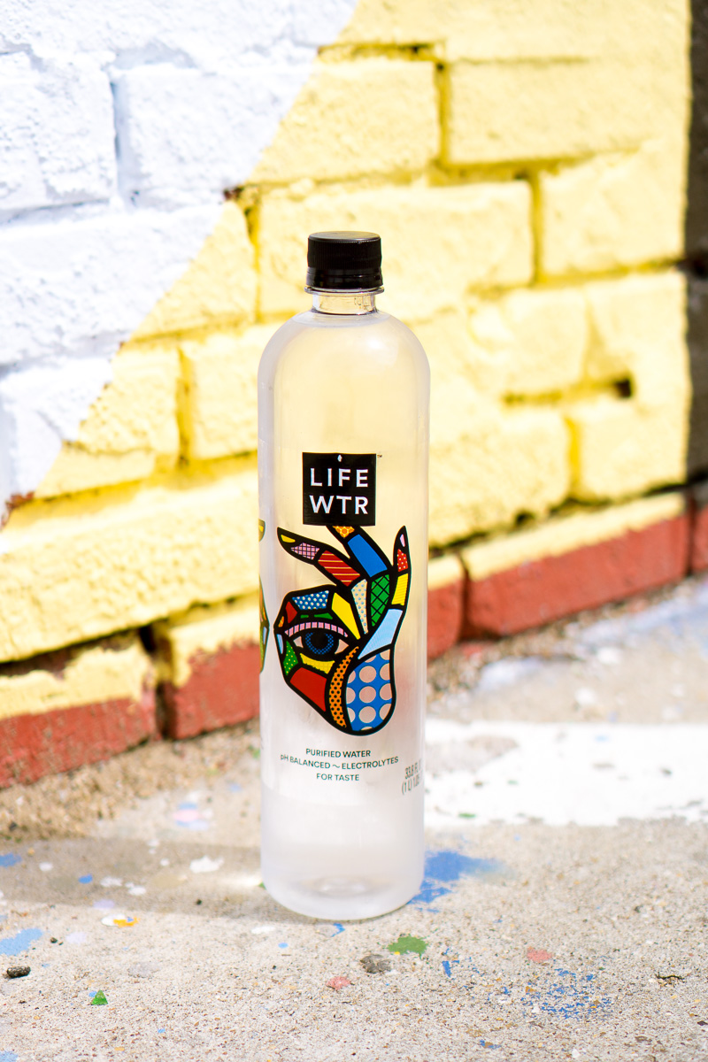 Life Wtr at Colorful Squares Wall Mural // 2810 Elm St, Dallas, TX 75226 one of the Deep Ellum Murals